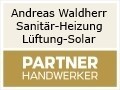 Logo Andreas Waldherr  Sanitär-Heizung-Lüftung-Solar  Meisterbetrieb