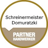 Logo Schreinermeister Domuratzki  Holz- und Wohndesign