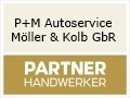 Logo P + M Autoservice Möller & Kolb GbR